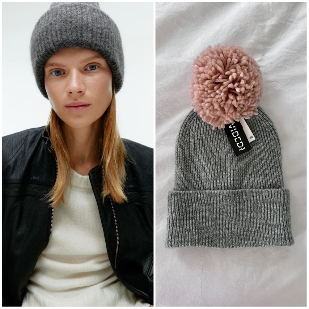 🆕 H&M DIVIDED Slouchy Ribbed Beanie